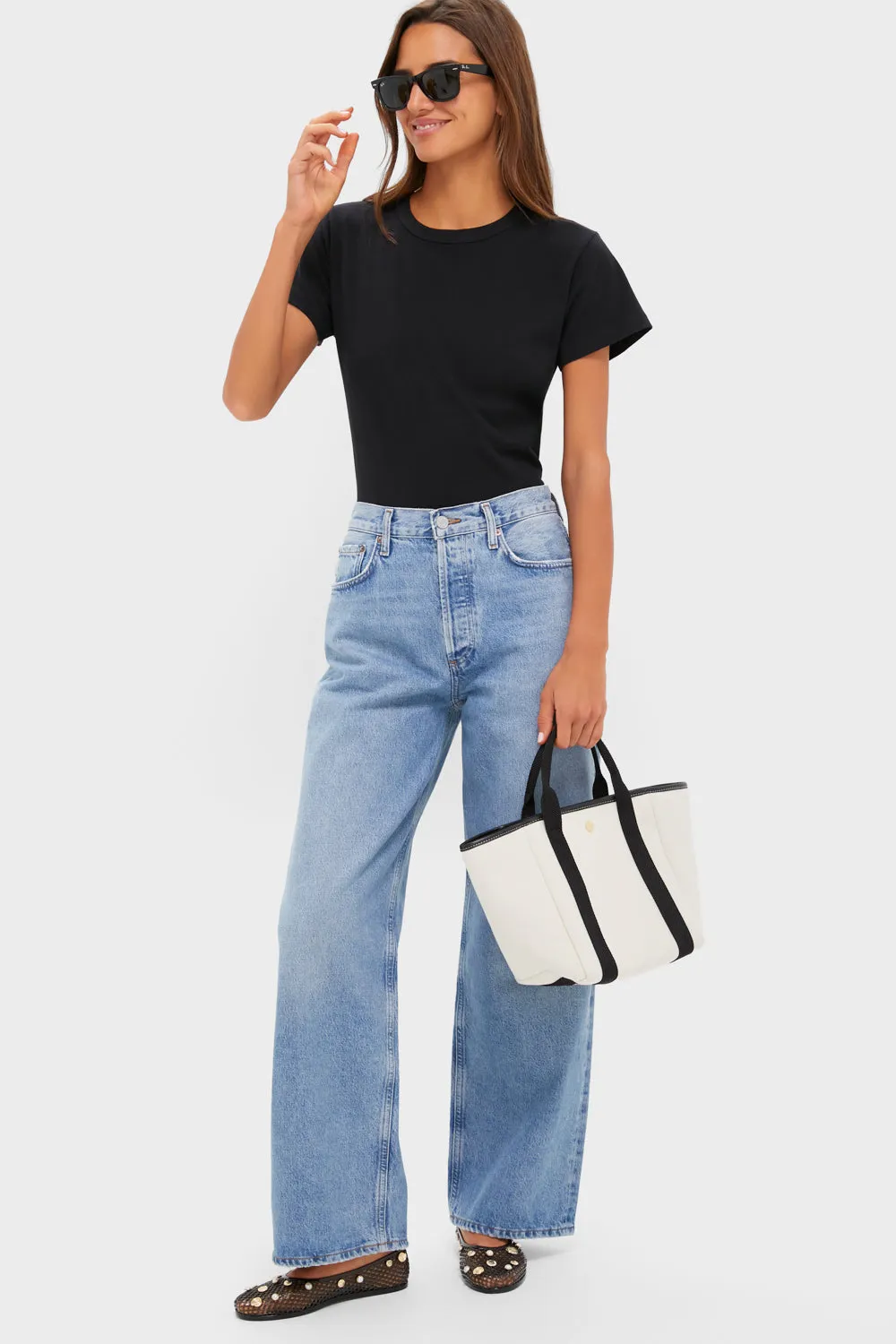 Black Iro Jelly Shell Flats sold by Tuckernuck product image thumbnail 3