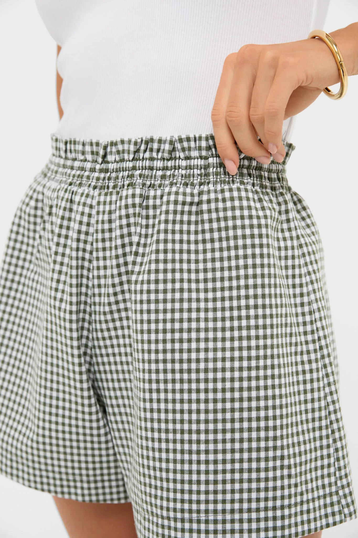 Green Gingham Lane Short sold by Tuckernuck product image thumbnail 5