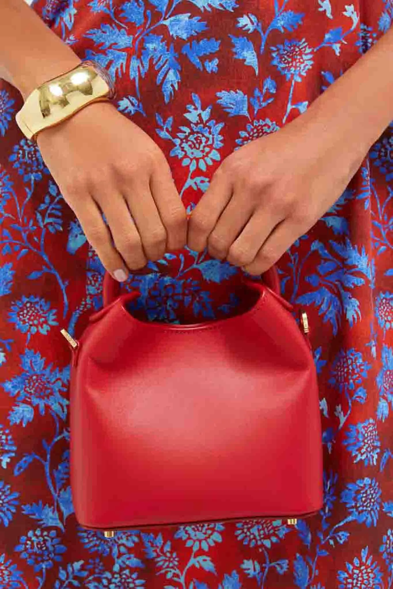Red Leather Madeleine Bag sold by Tuckernuck product image thumbnail 2