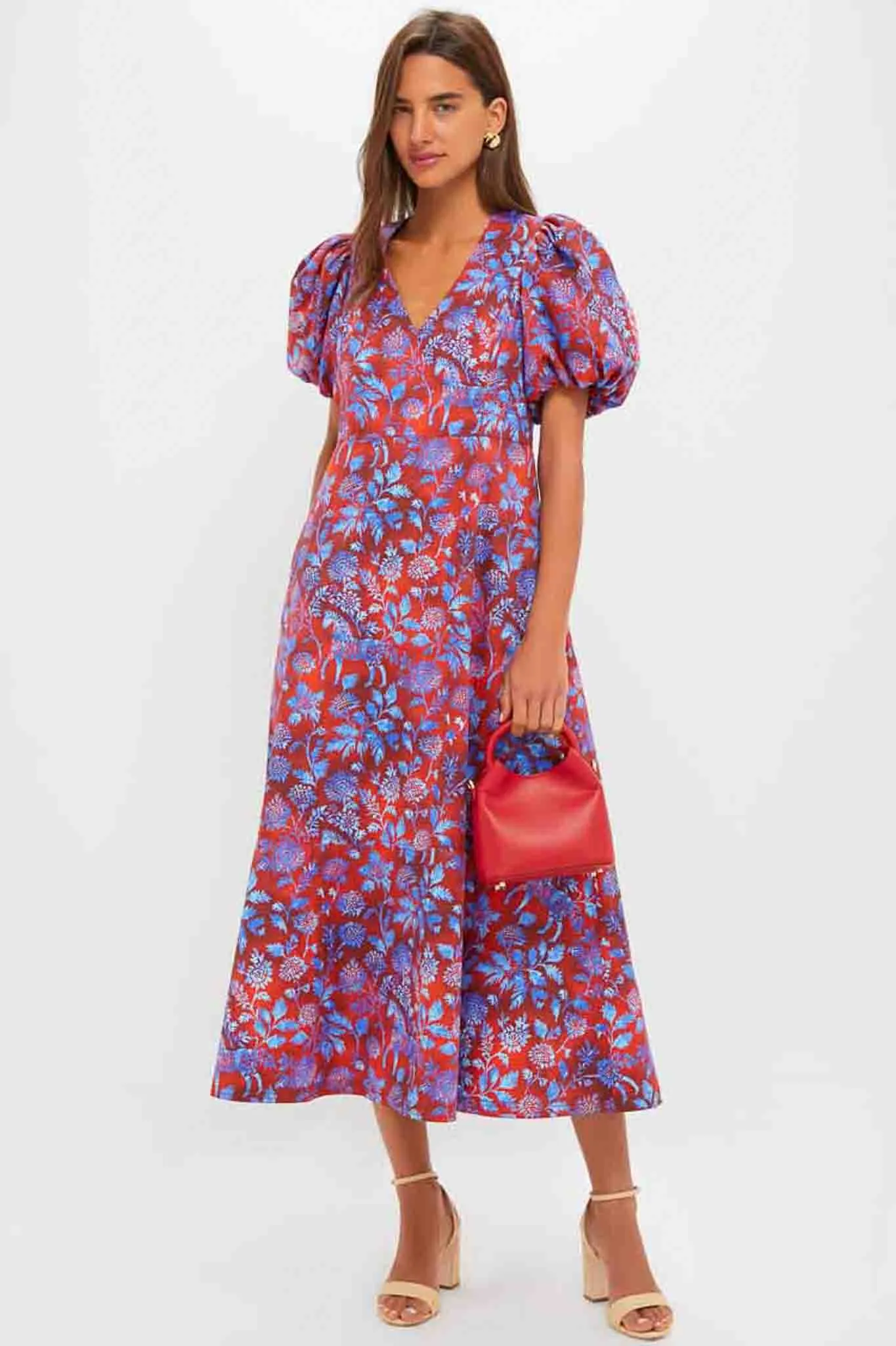 Red Leather Madeleine Bag sold by Tuckernuck product image thumbnail 3