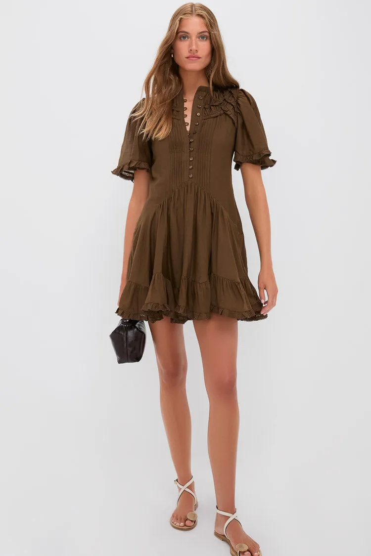 Dark Khaki Celyana Dress sold by Tuckernuck product image thumbnail 2