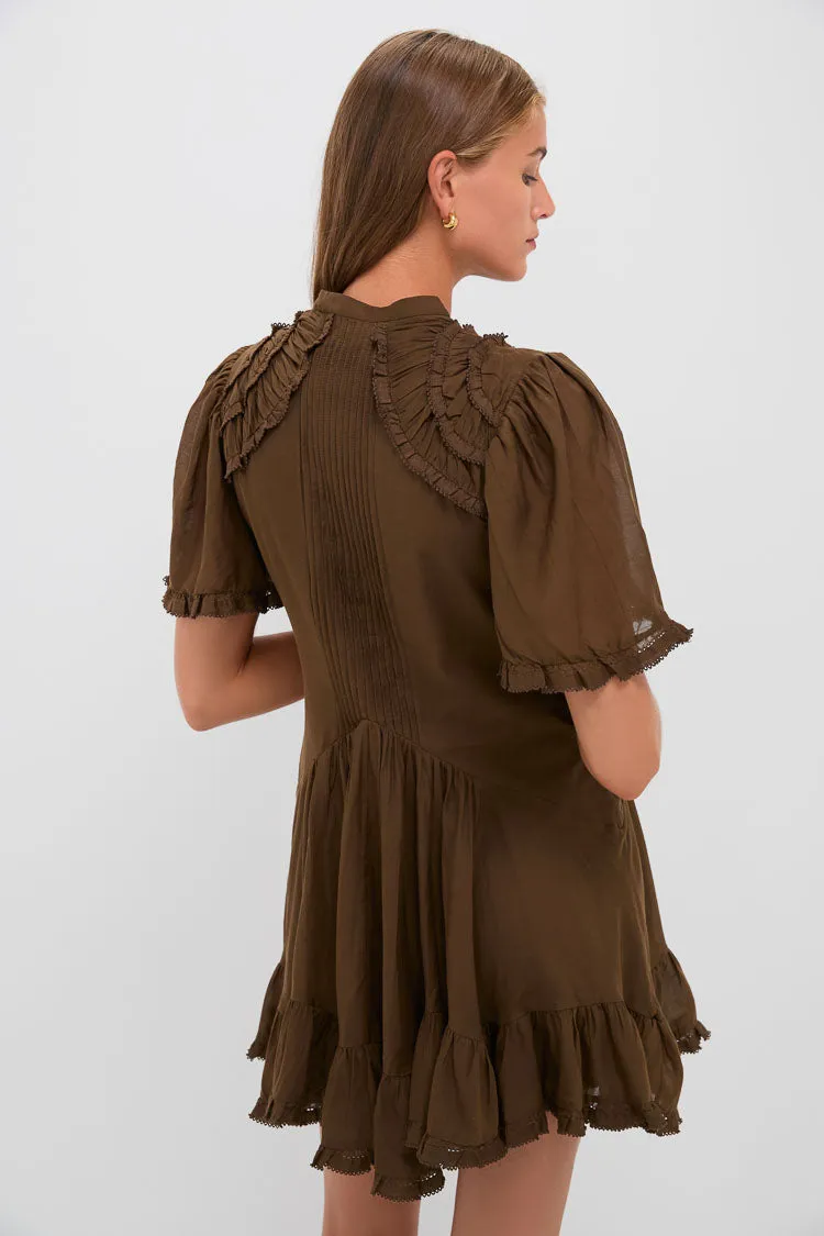 Dark Khaki Celyana Dress sold by Tuckernuck product image thumbnail 4