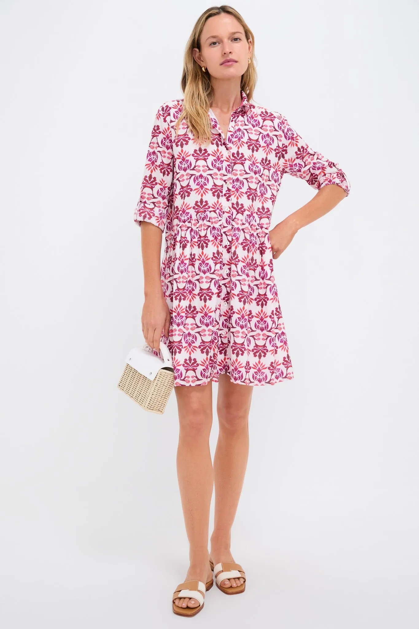 Pink Teresinia Deauville Short Dress sold by Tuckernuck product image thumbnail 2