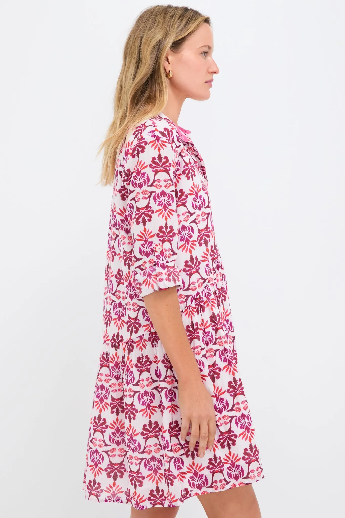 Pink Teresinia Deauville Short Dress sold by Tuckernuck product image thumbnail 3