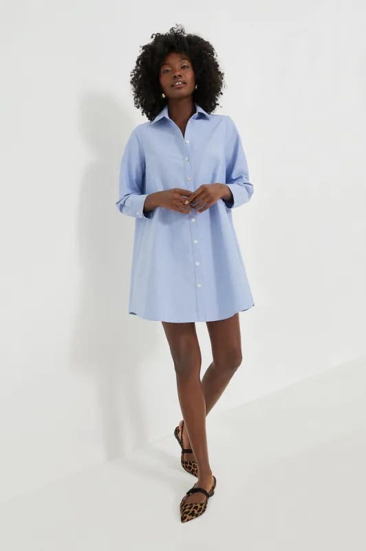 Chambray Harris Shirt Dress made by Tuckernuck