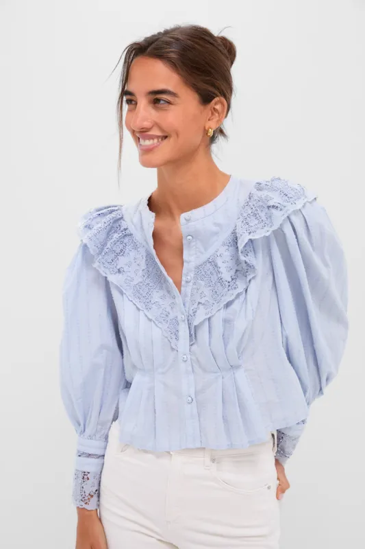 Celeste Esther Long Sleeve Blouse sold by Tuckernuck