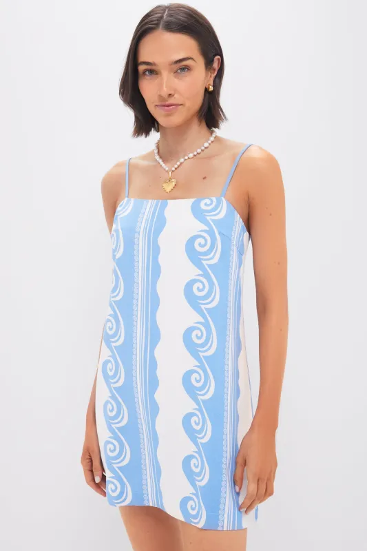 Ocean Print Mini Dress sold by Tuckernuck