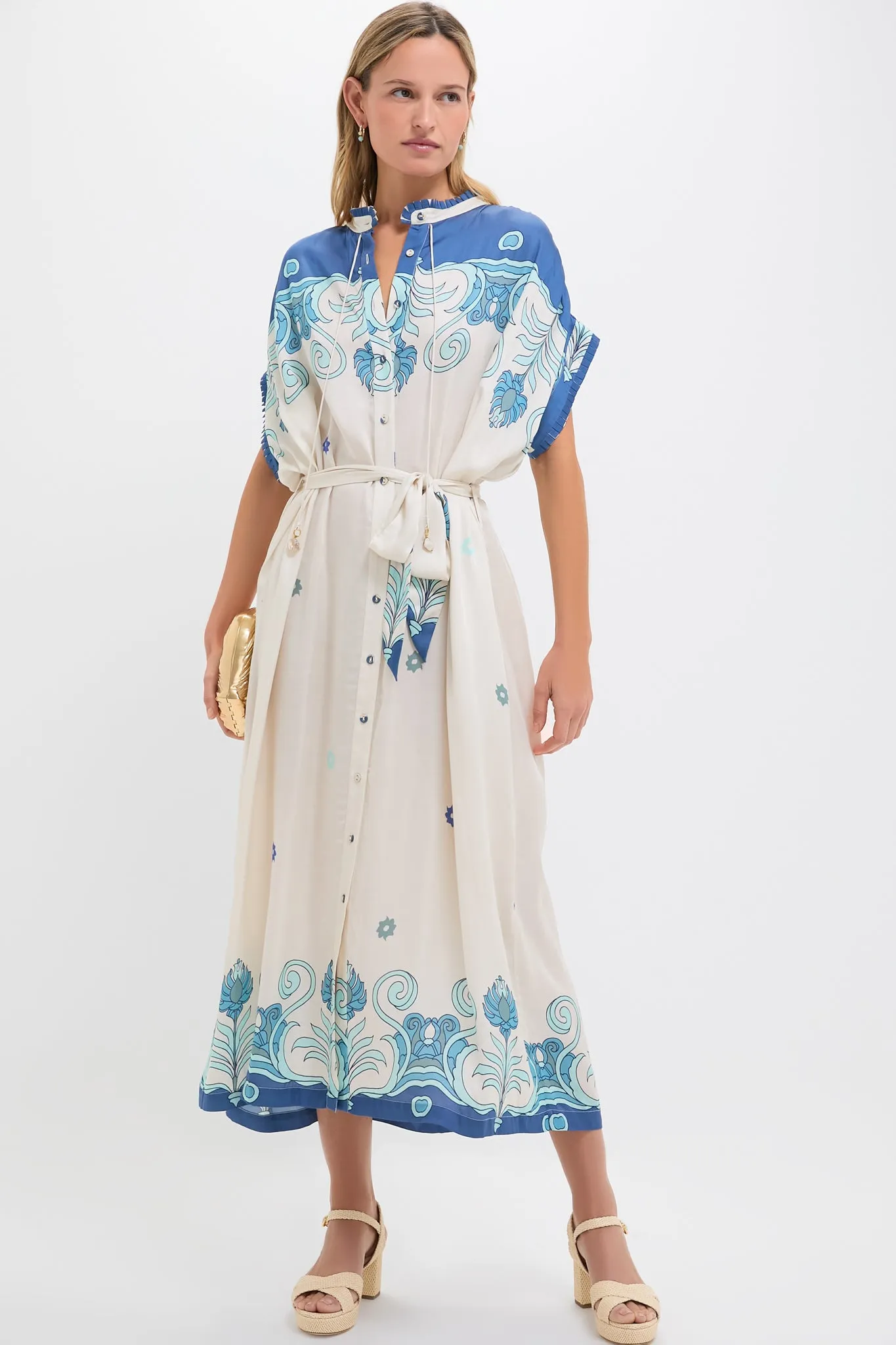 Blue Multi Alexandra Hoops sold by Tuckernuck product image thumbnail 4