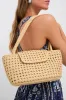 Butter Woven Leather Courrier Tote sold by Tuckernuck