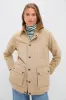 Vintage Khaki Cotton Woven Field Jacket sold by Tuckernuck