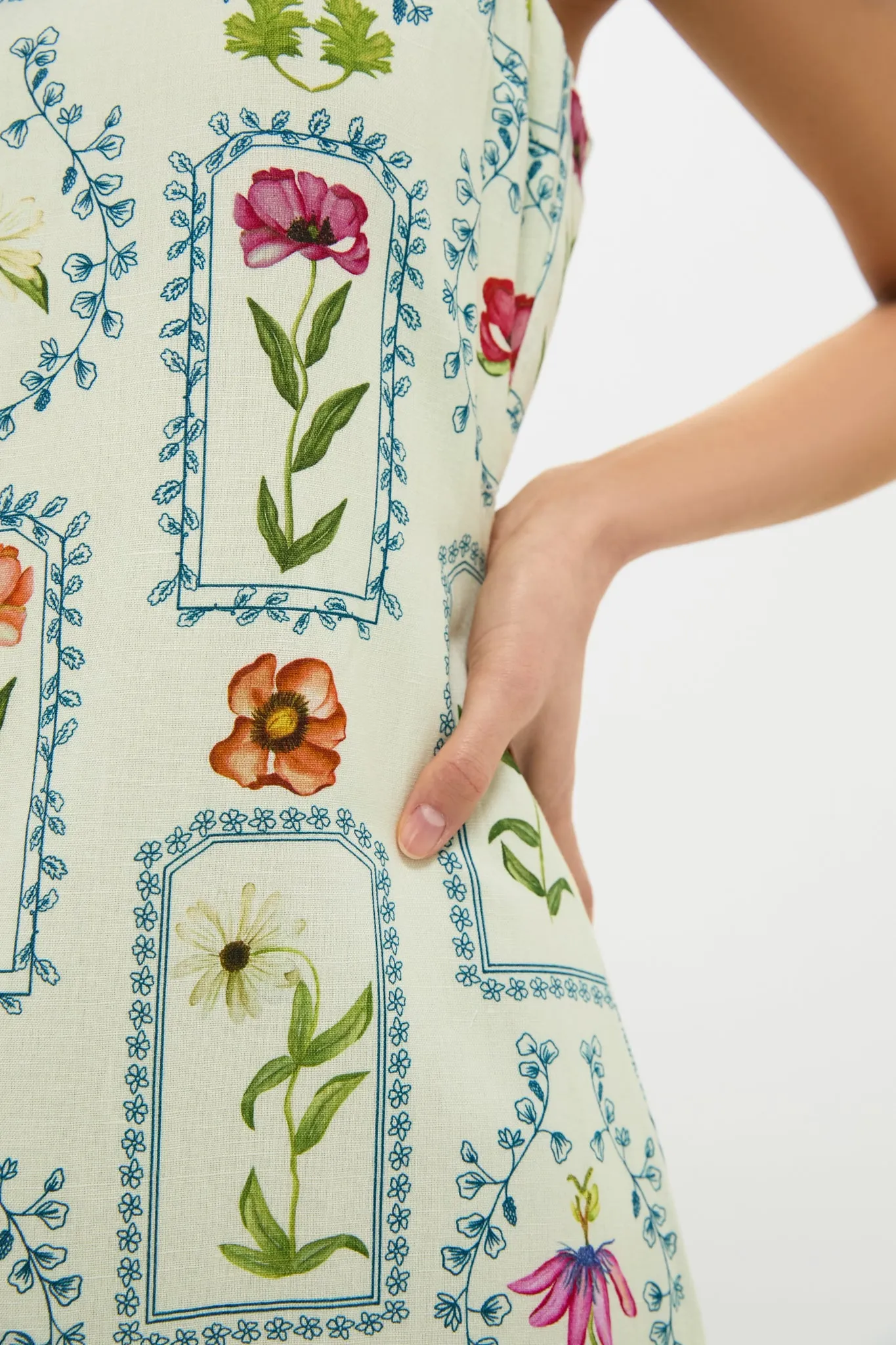 Mint Stamp Minnie Midi Dress sold by Tuckernuck product image thumbnail 5