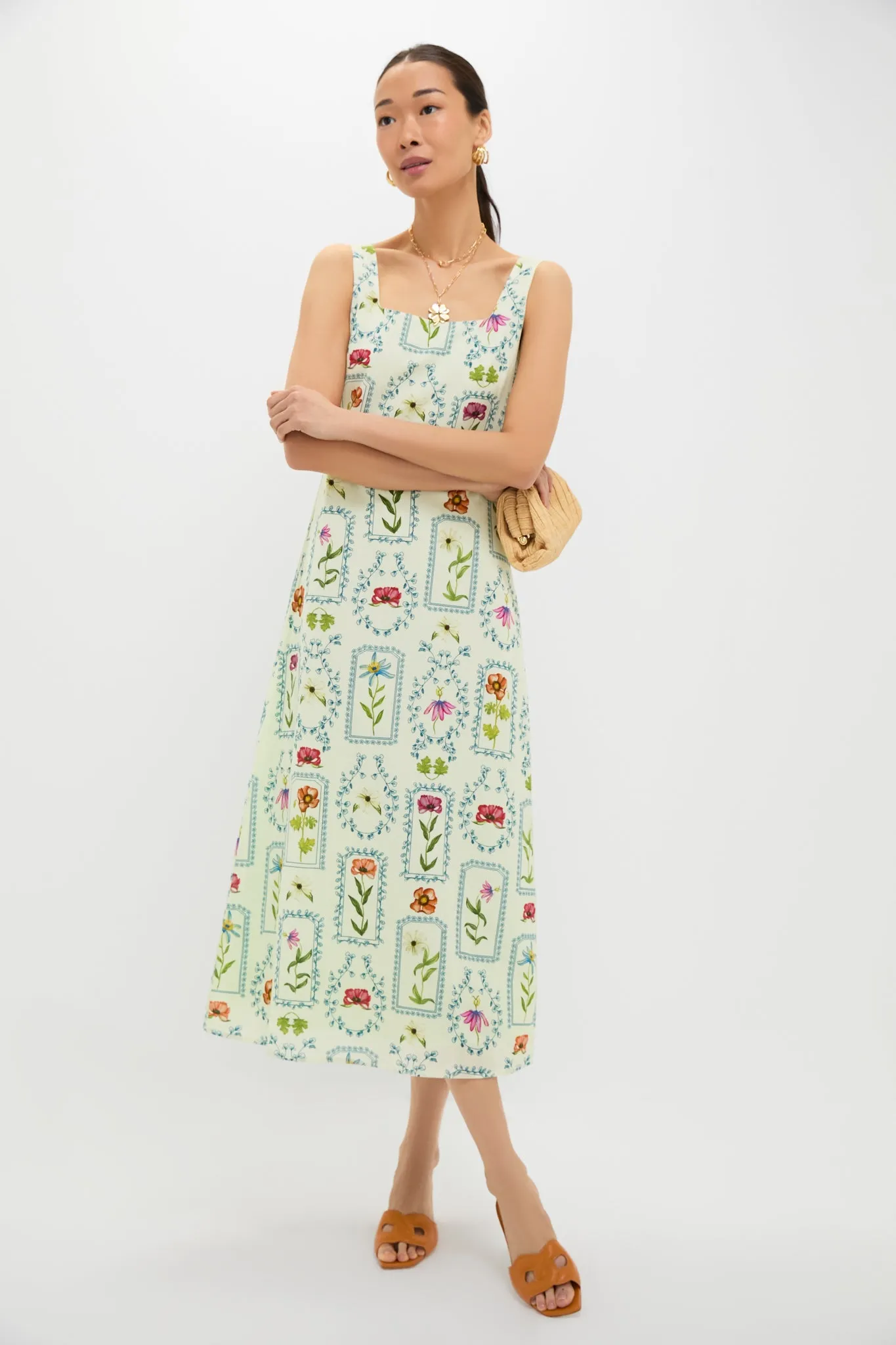 Mint Stamp Minnie Midi Dress sold by Tuckernuck product image thumbnail 2