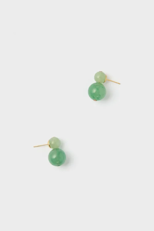 Aventurine Cara Earrings sold by Tuckernuck