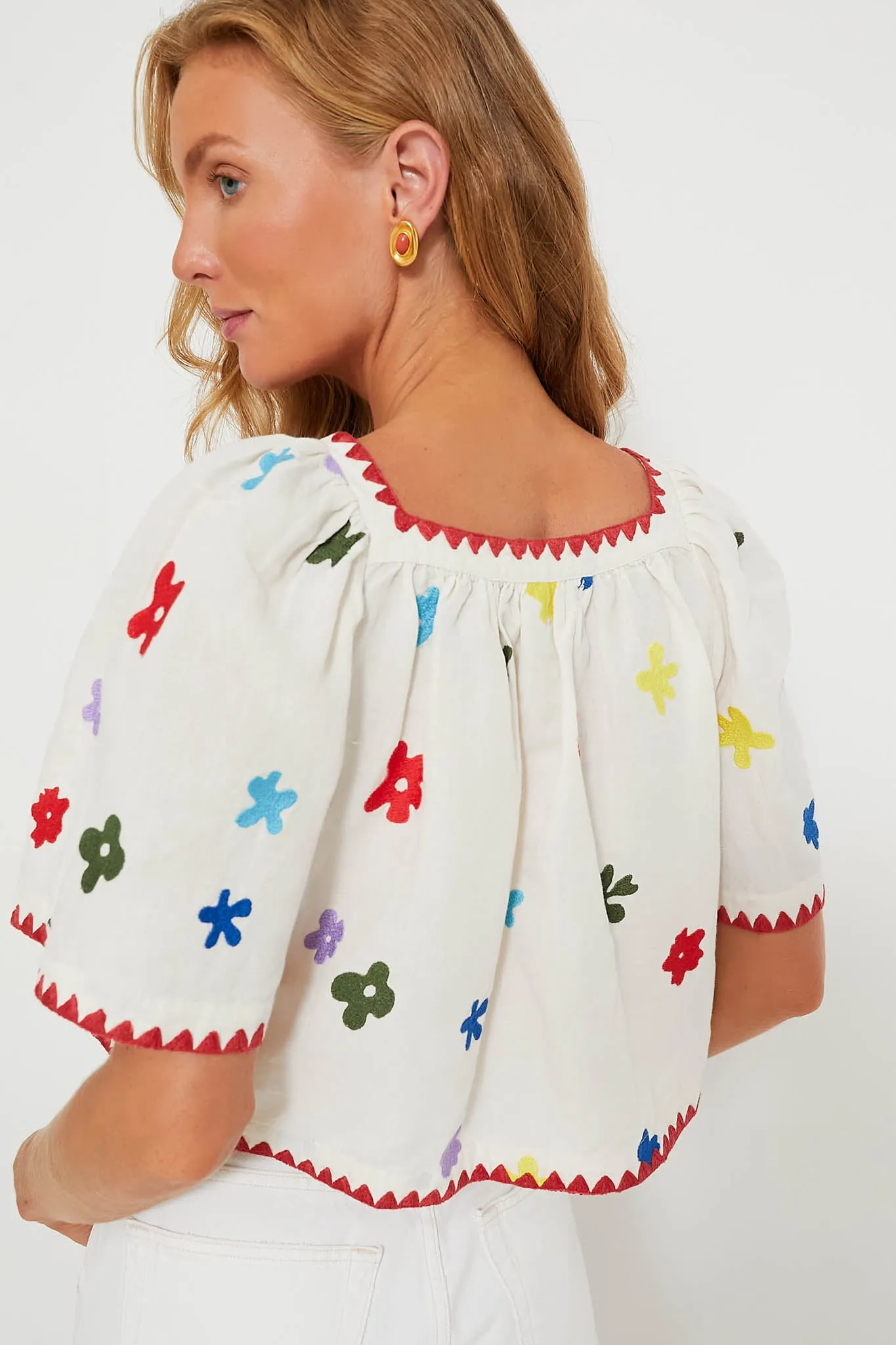 Macadamia Bahia Bloom Gabriel Top sold by Tuckernuck product image thumbnail 4