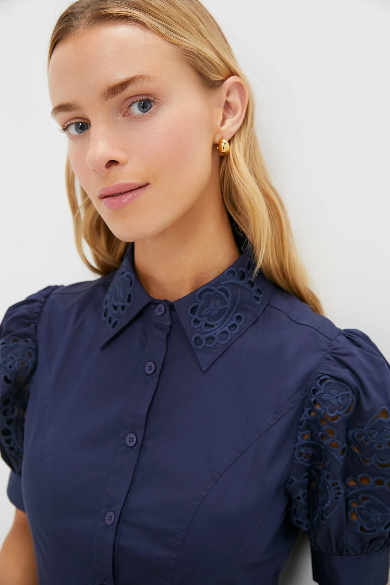 Navy Nara Mini Dress sold by Tuckernuck product image thumbnail 5