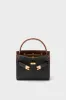 Black Lee Radziwill Petite Double Bag sold by Tuckernuck