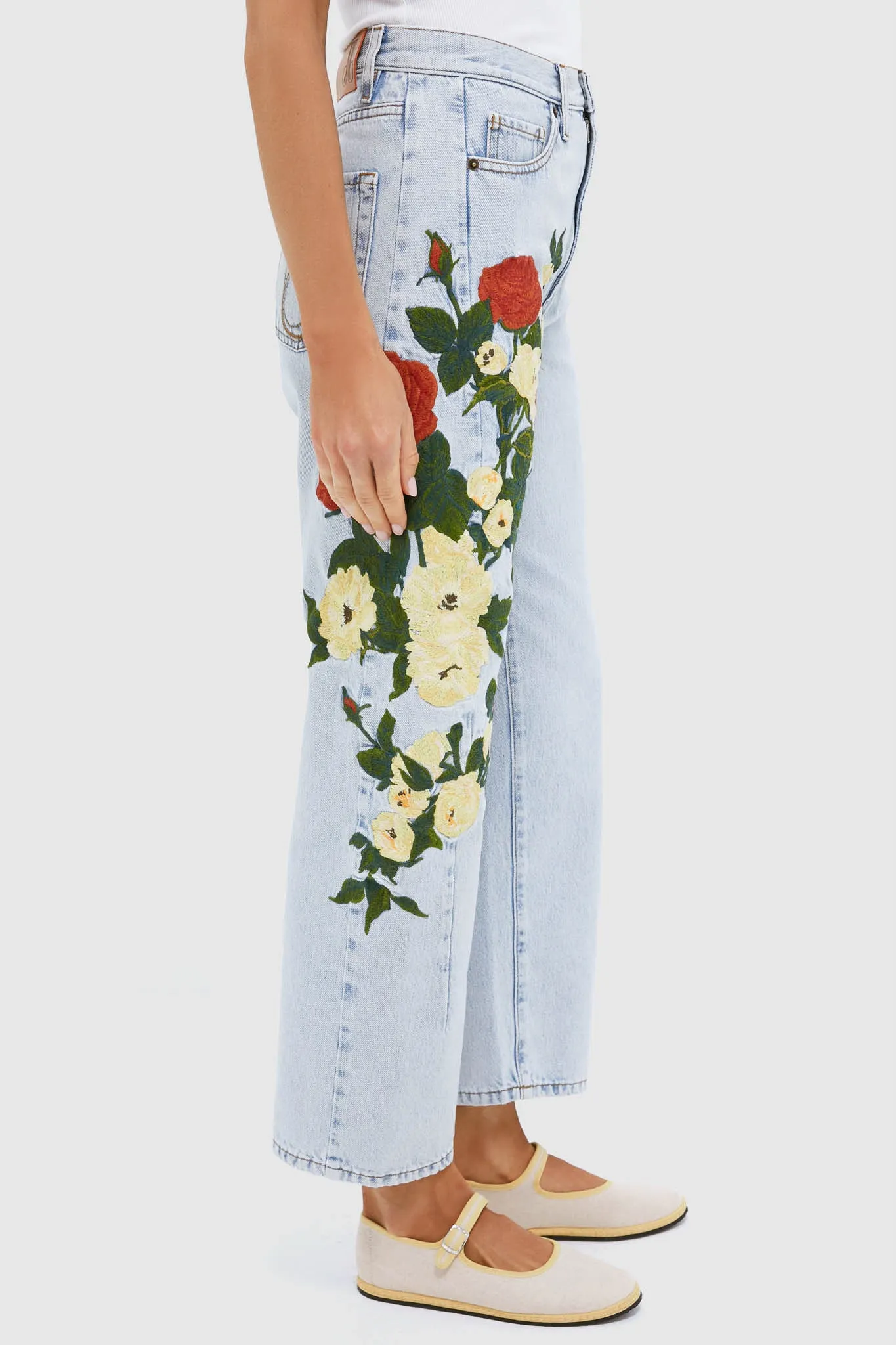 Multicolor The Barrel Jean sold by Tuckernuck product image thumbnail 3