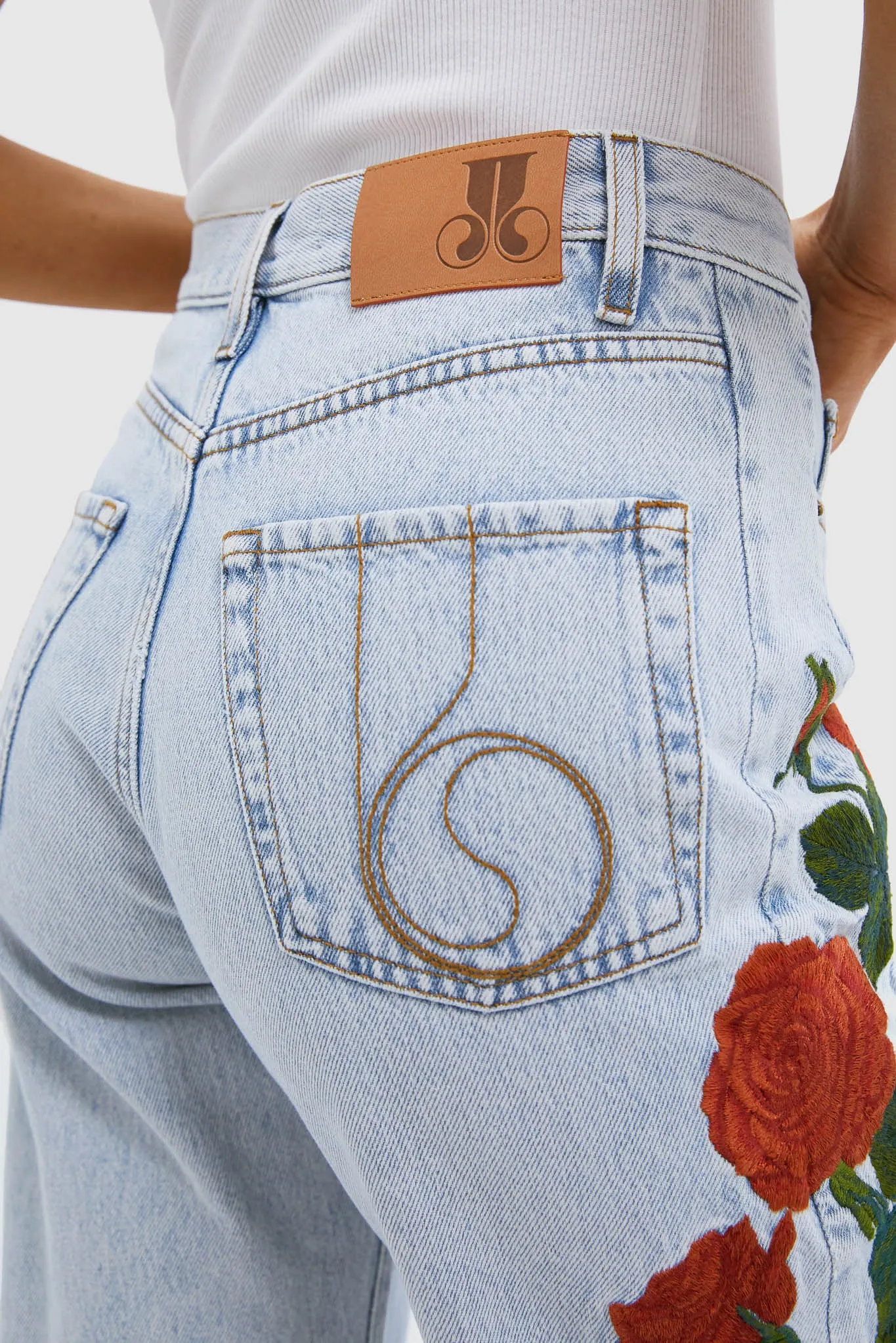 Multicolor The Barrel Jean sold by Tuckernuck product image thumbnail 5