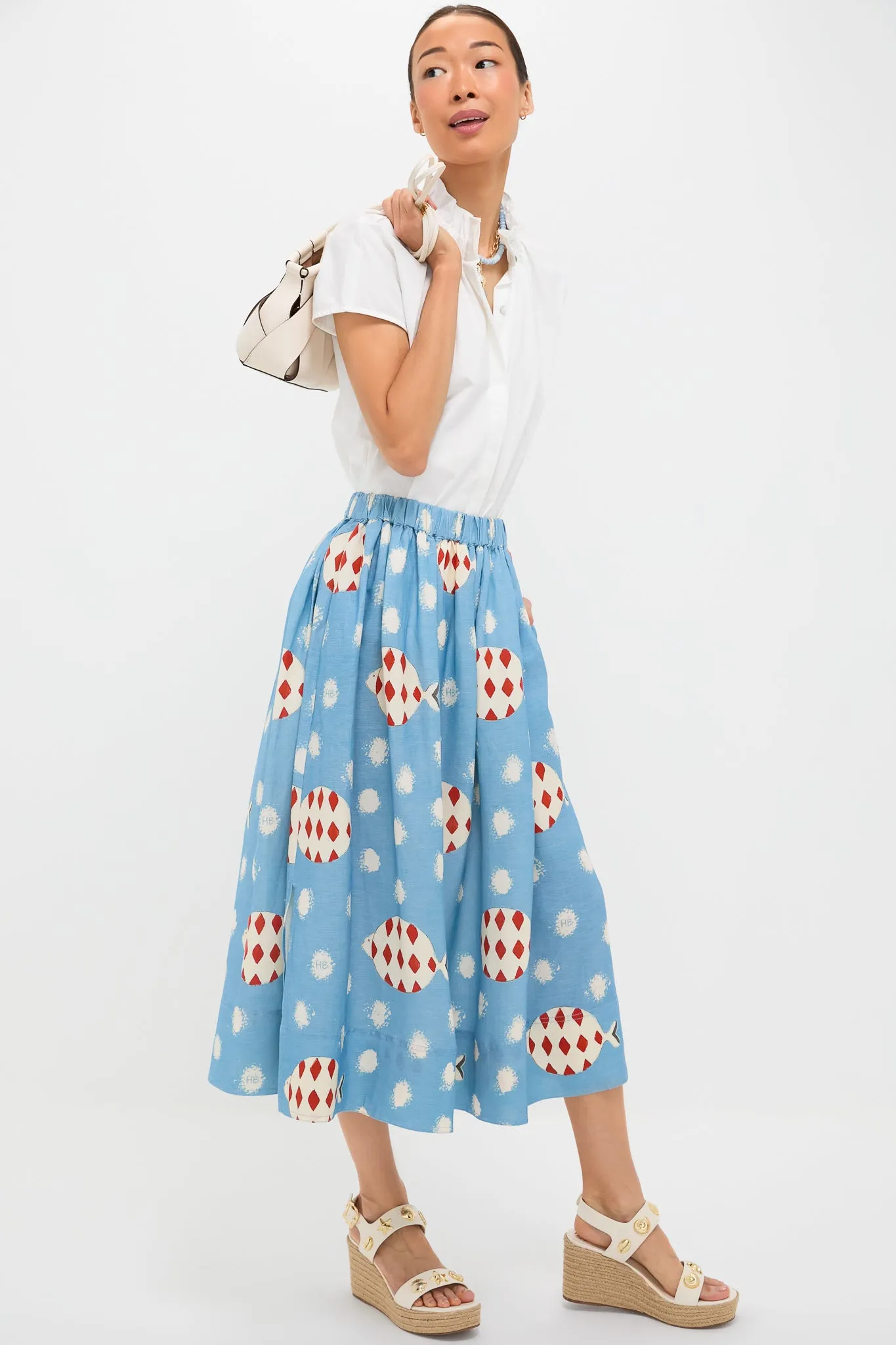 Ivory Saffino Madison Hi Espadrilles sold by Tuckernuck product image thumbnail 2