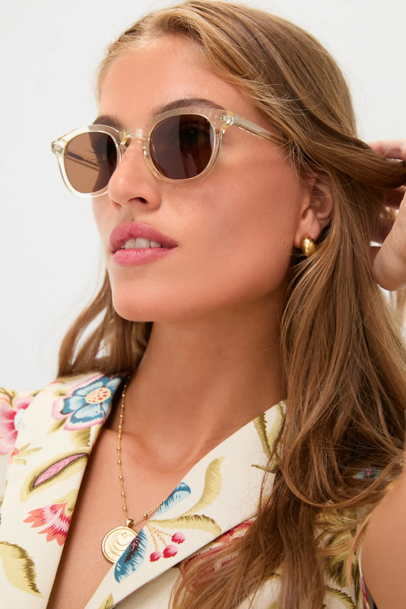 Champagne Slope Sunglasses sold by Tuckernuck product image thumbnail 2