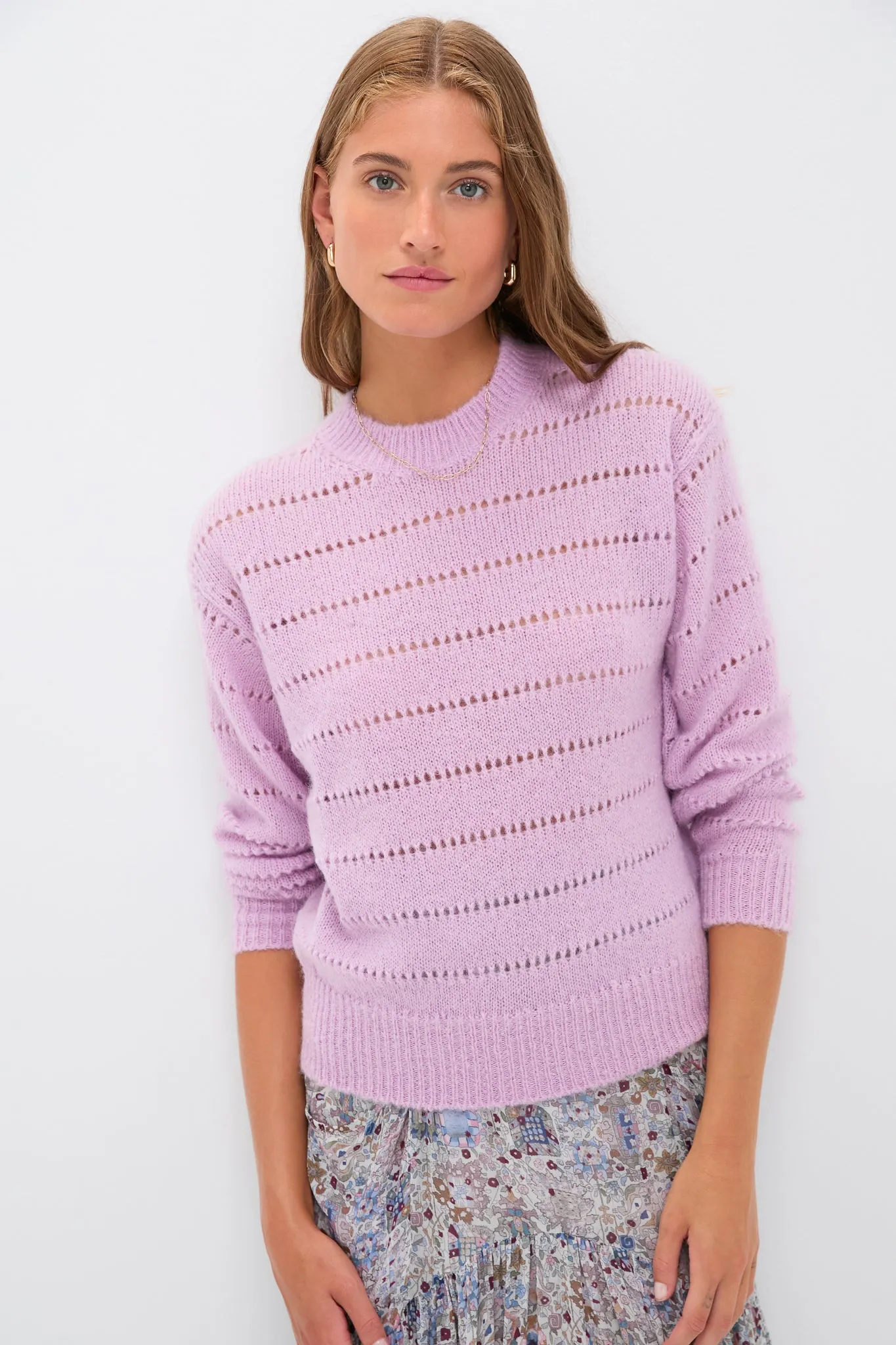 Pink Yona Sweater sold by Tuckernuck