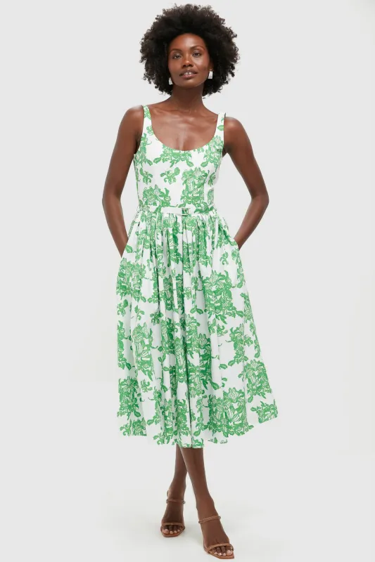 Guipure Floral Eglantine Midi Dress sold by Tuckernuck