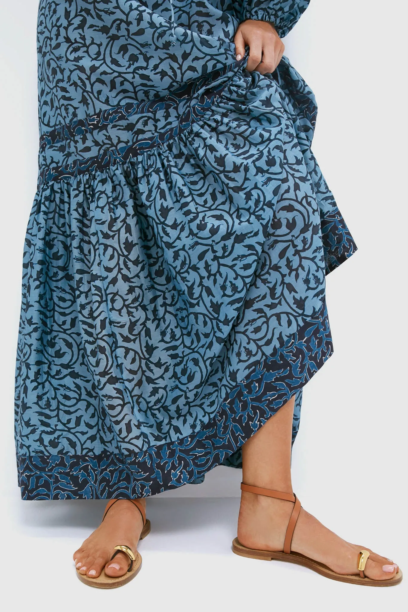 Indigo Midnight Vine Viviana Dress sold by Tuckernuck product image thumbnail 5