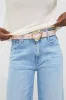Blush and Magnolia Reversible Leather Belt sold by Tuckernuck