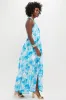 Flowers Waves Maui Halter Midi Dress sold by Tuckernuck
