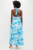 Flowers Waves Maui Halter Midi Dress sold by Tuckernuck