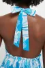 Flowers Waves Maui Halter Midi Dress sold by Tuckernuck
