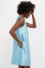 Robin's Egg Blue Dupioni Marlowe Dress sold by Tuckernuck