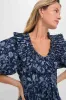 Blue Floral Samson Mini Dress sold by Tuckernuck