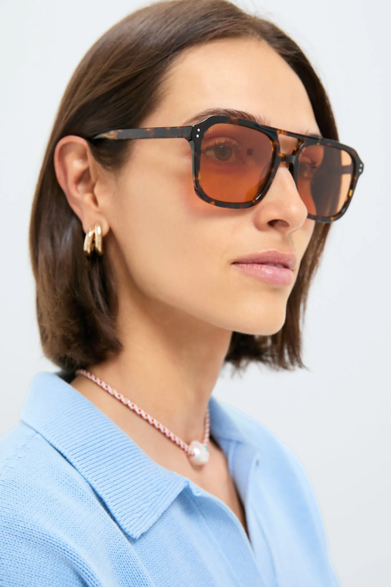 Tortoise Elma Sunglasses sold by Tuckernuck product image thumbnail 2