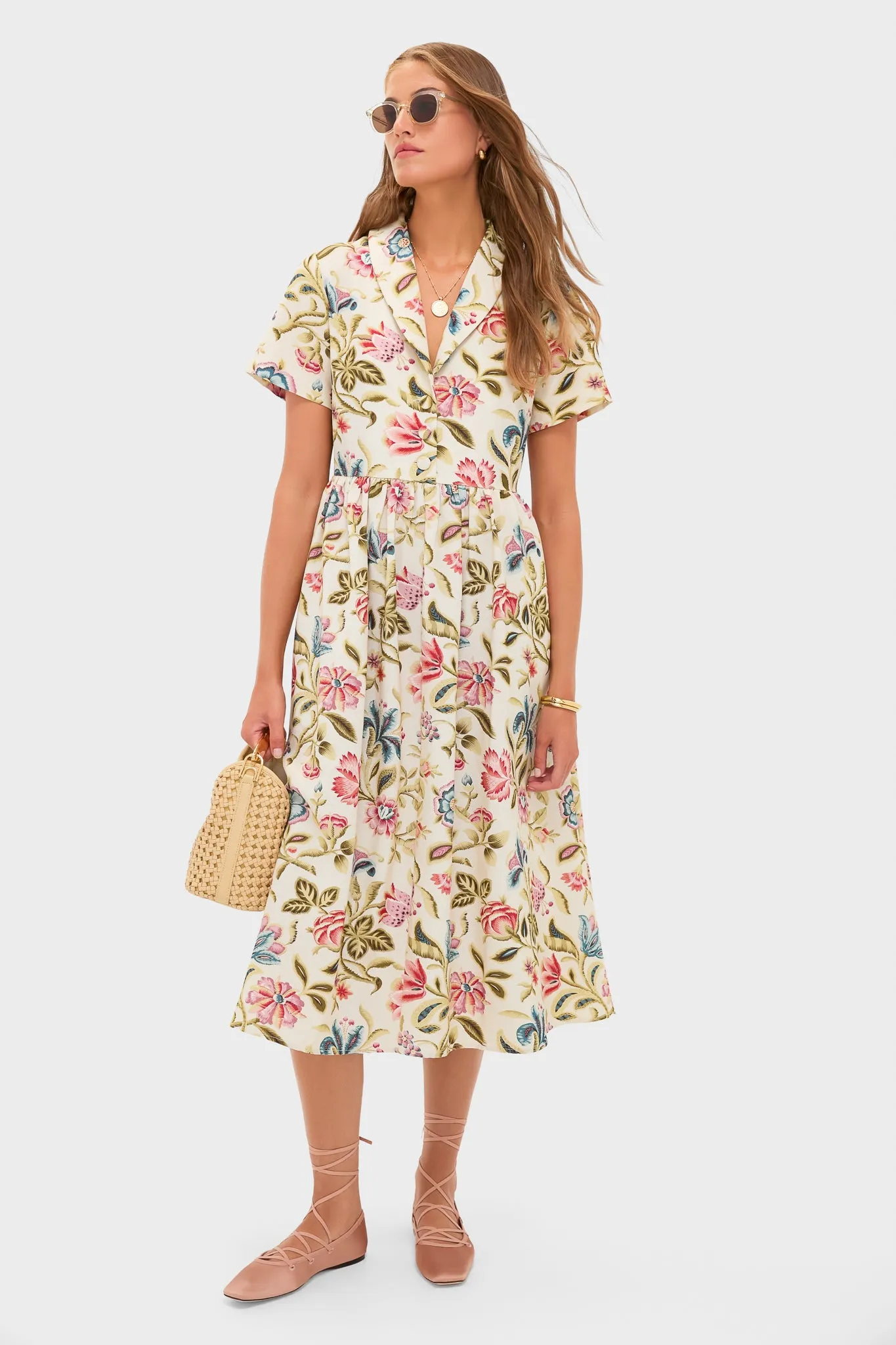 Dianthus Floral Adelaide Dress sold by Tuckernuck product image thumbnail 2