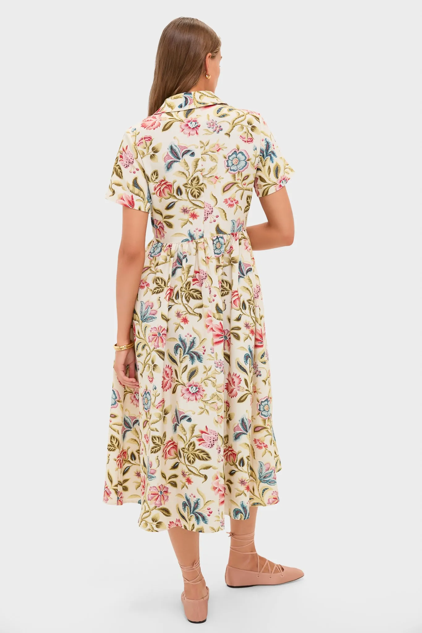 Dianthus Floral Adelaide Dress sold by Tuckernuck product image thumbnail 4