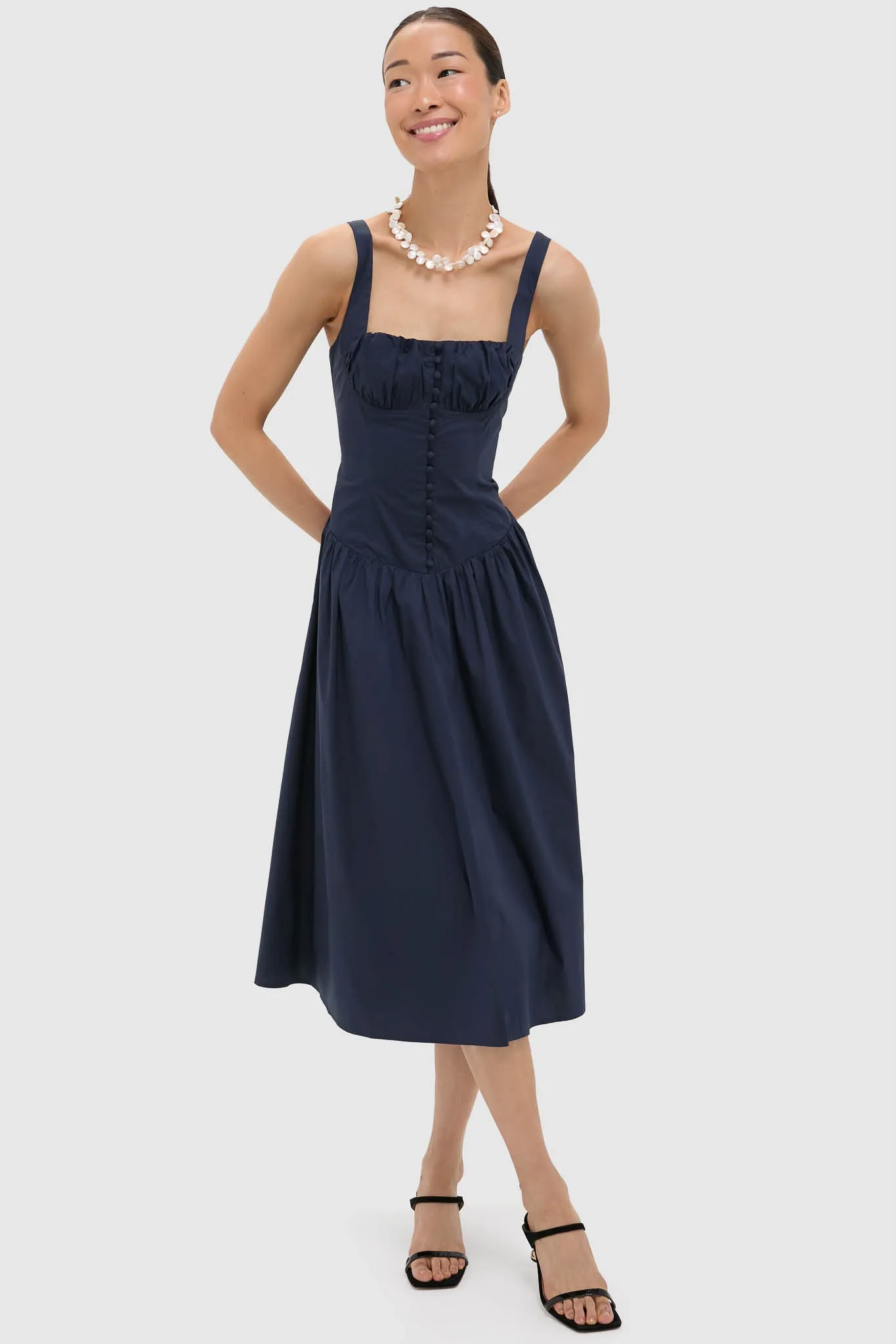 Deep Lake Emmett Dress sold by Tuckernuck