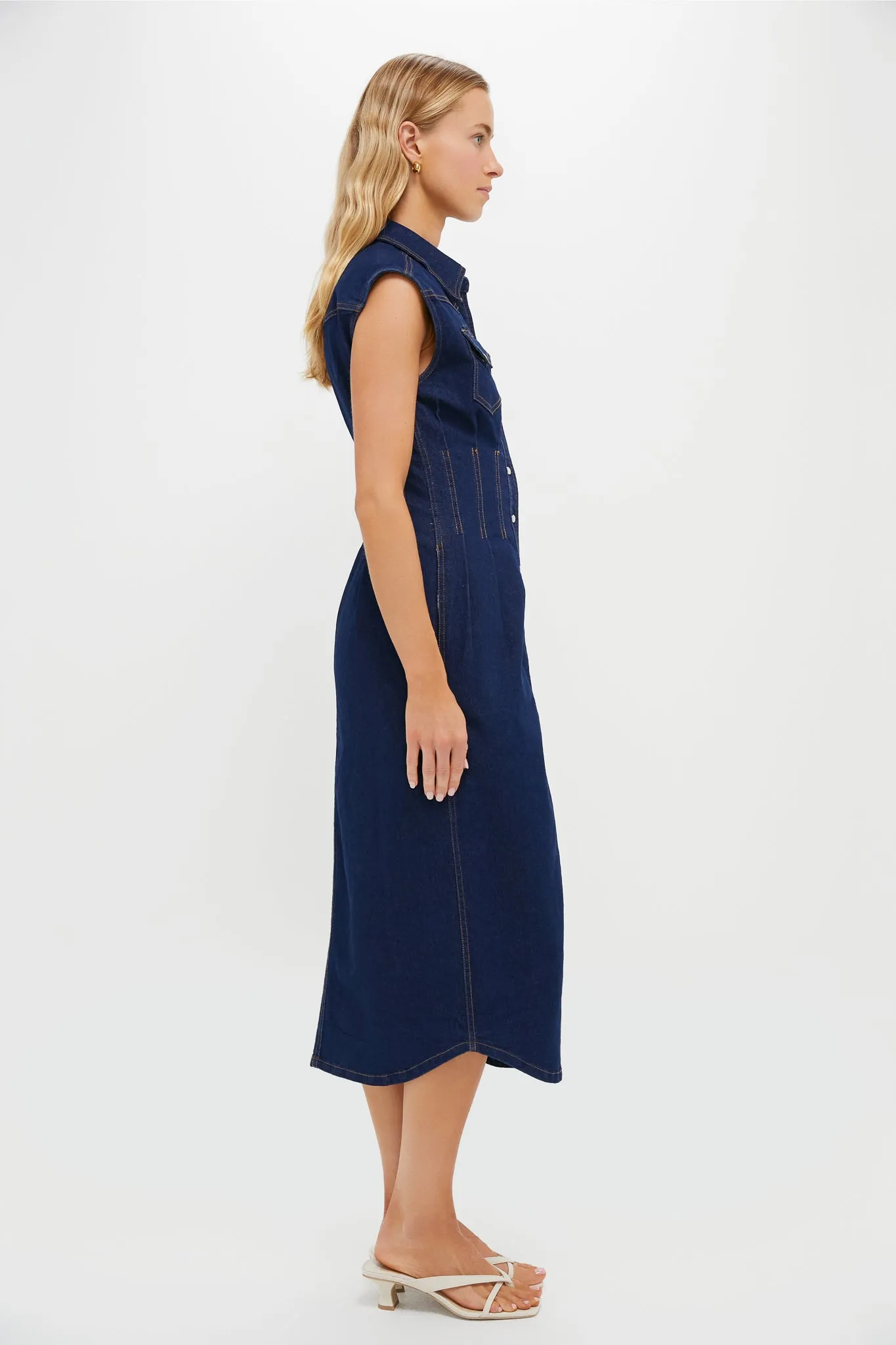 Indigo Eliana Midi Dress sold by Tuckernuck product image thumbnail 3