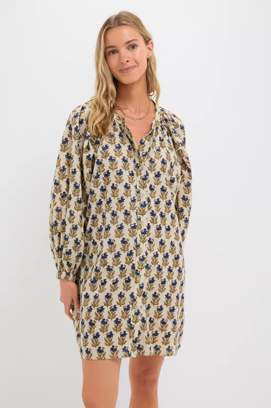 The Golden Print Minka Dress sold by Tuckernuck