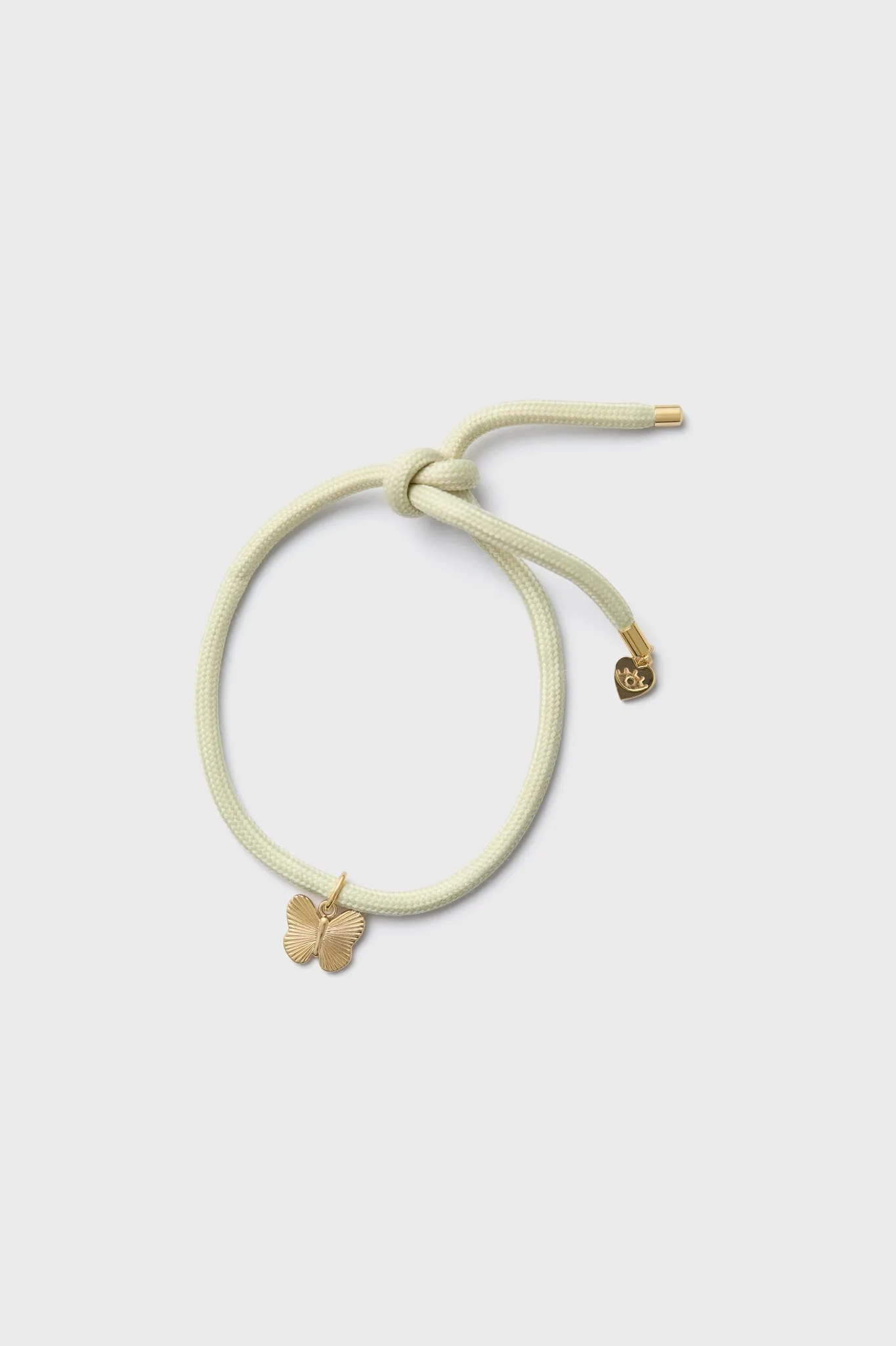 Vineyard Bracelet Cord with Butterfly Charm sold by Tuckernuck
