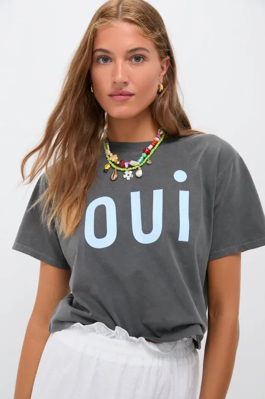 Faded Black Le Carre Tee sold by Tuckernuck