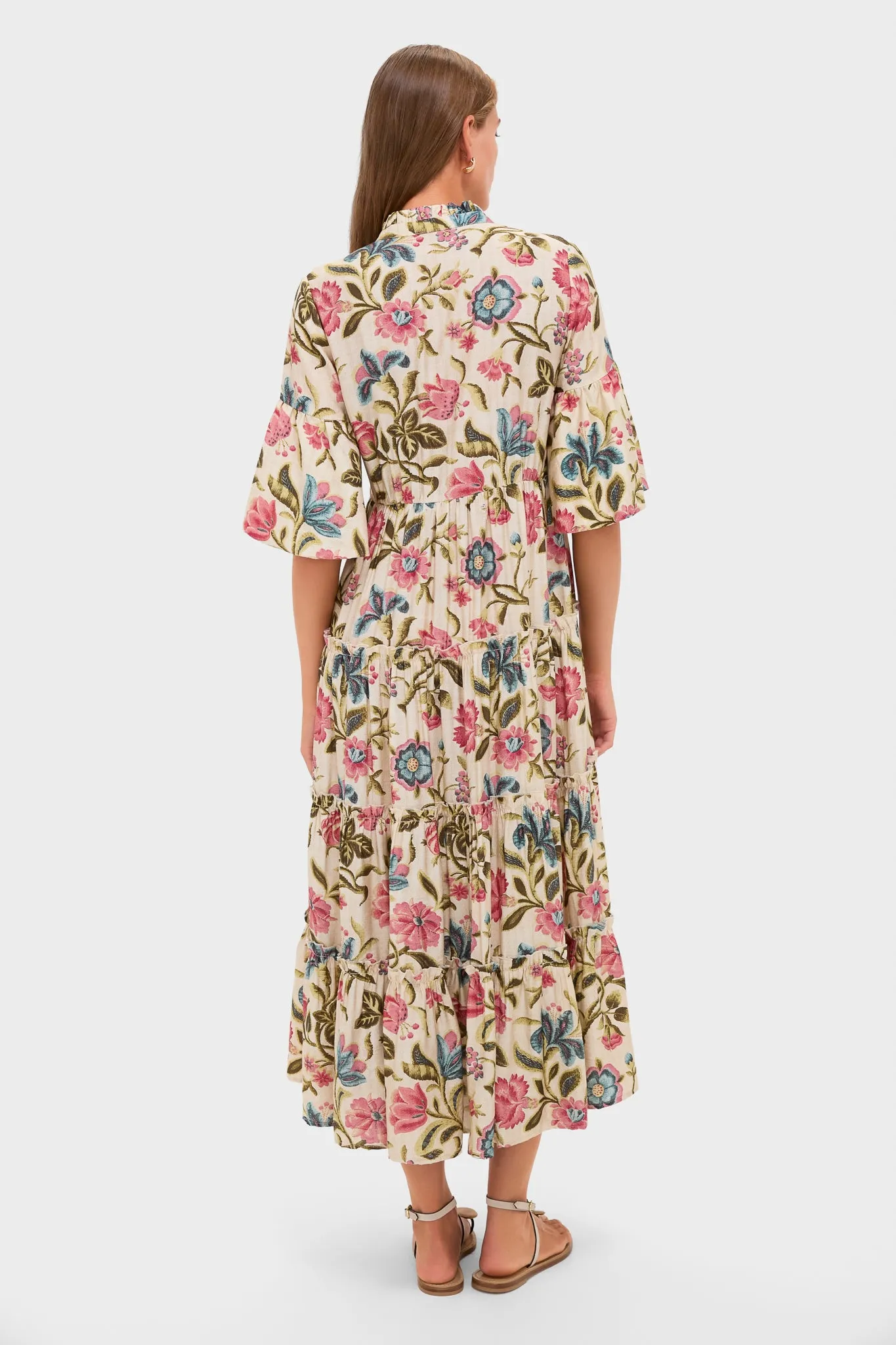 Dianthus Floral Jenna Dress sold by Tuckernuck product image thumbnail 4