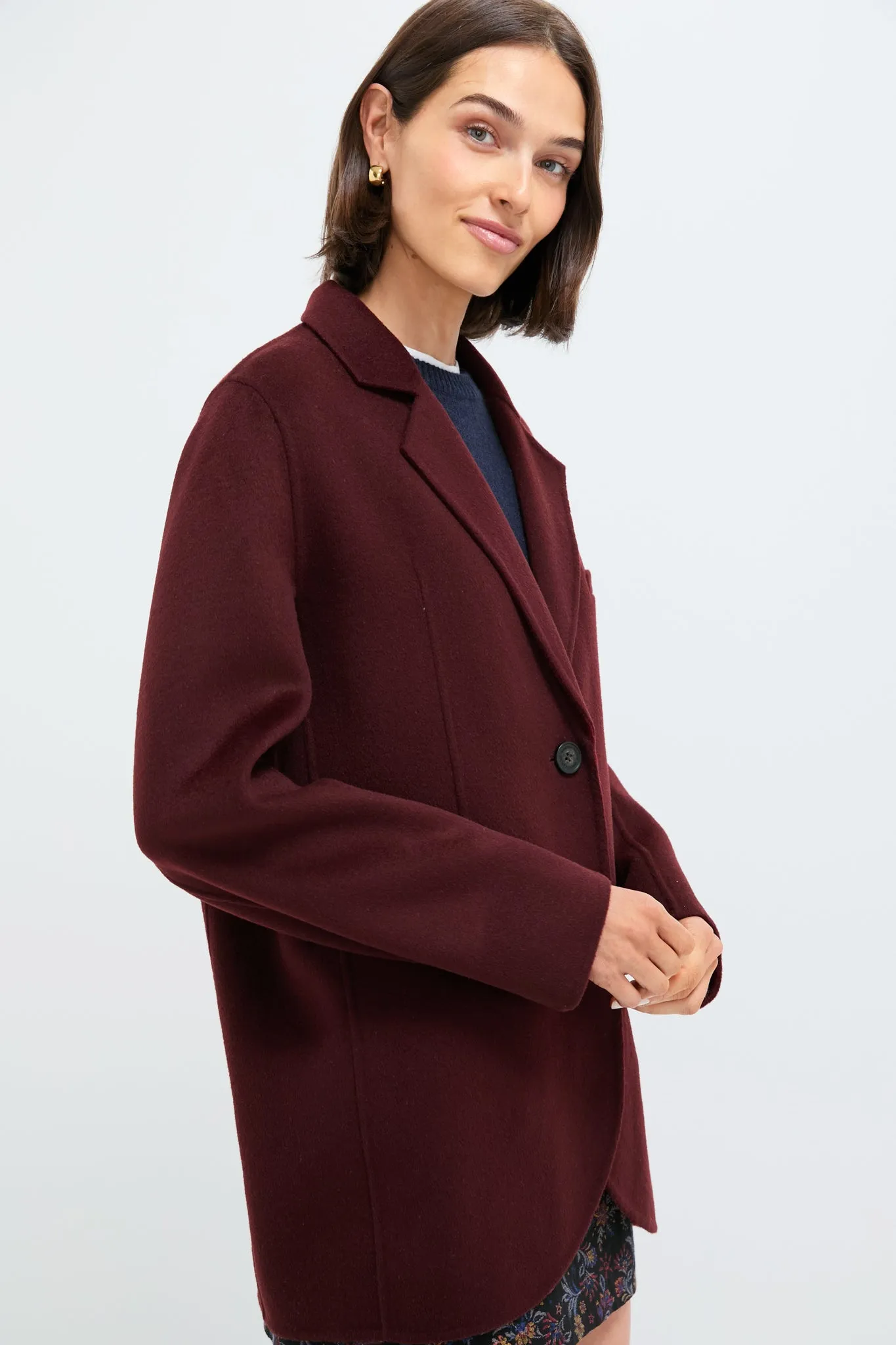 Burgundy Marc Blazer sold by Tuckernuck product image thumbnail 3