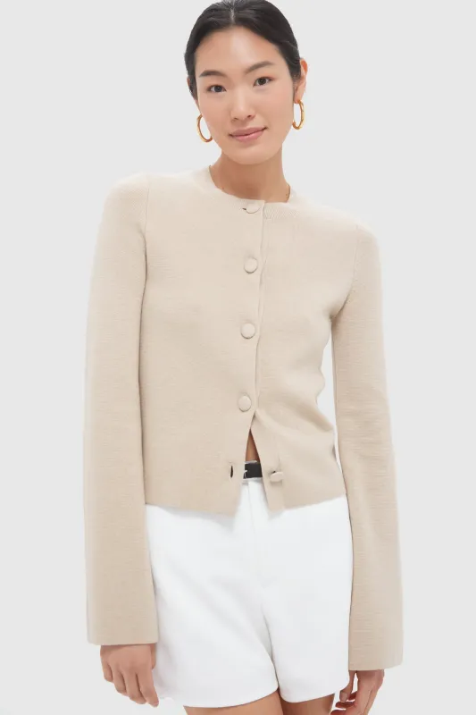 Beige Firmin Cardigan sold by Tuckernuck