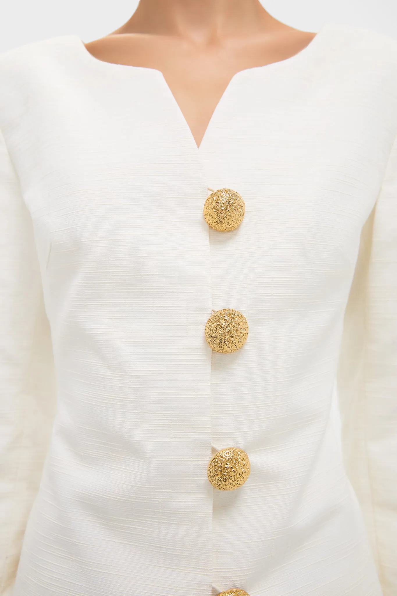 Ecru Claude Textured Jacket sold by Tuckernuck product image thumbnail 5