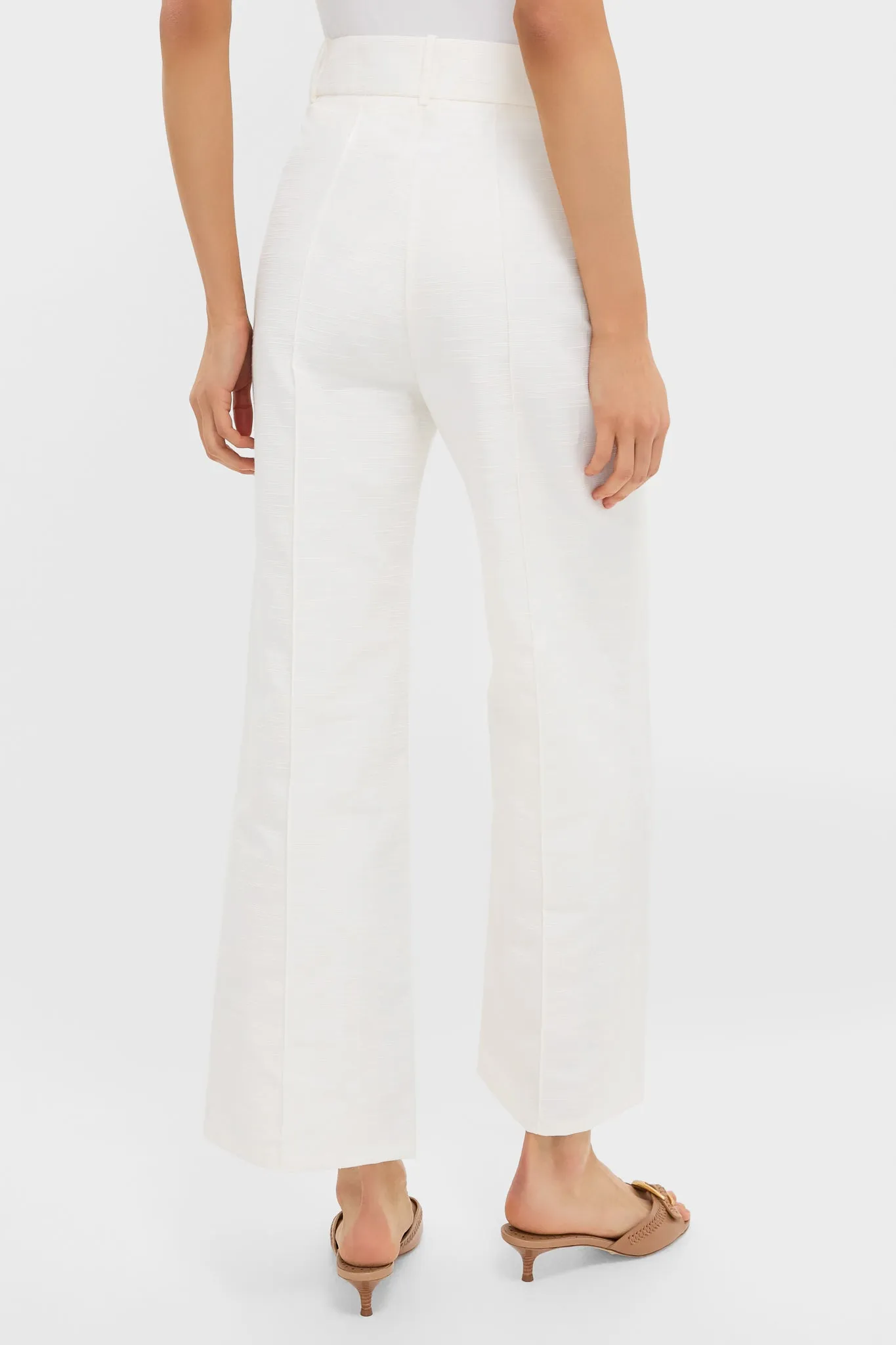 Ecru Yoshitomo Textured Pants sold by Tuckernuck product image thumbnail 4