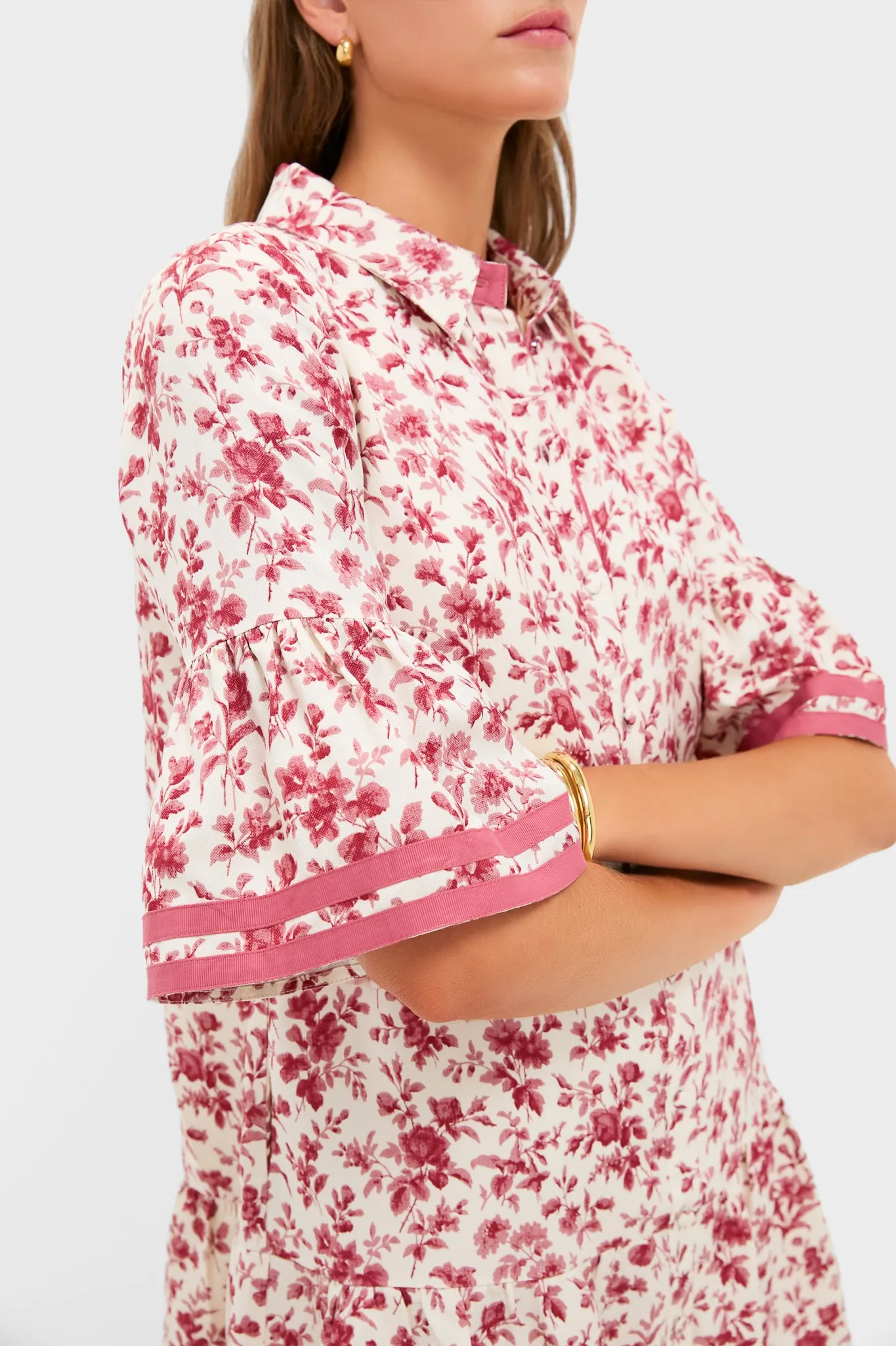 Pomegranate Bloom Rowe Dress sold by Tuckernuck product image thumbnail 5