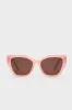 Peach Polarized Evie Sunglasses sold by Tuckernuck