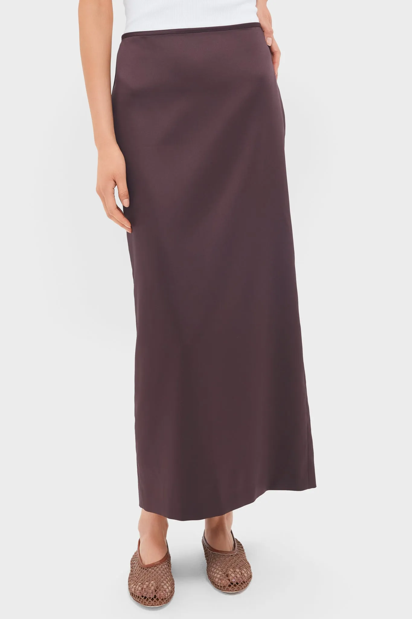 Brun Floriane Midi Skirt sold by Tuckernuck