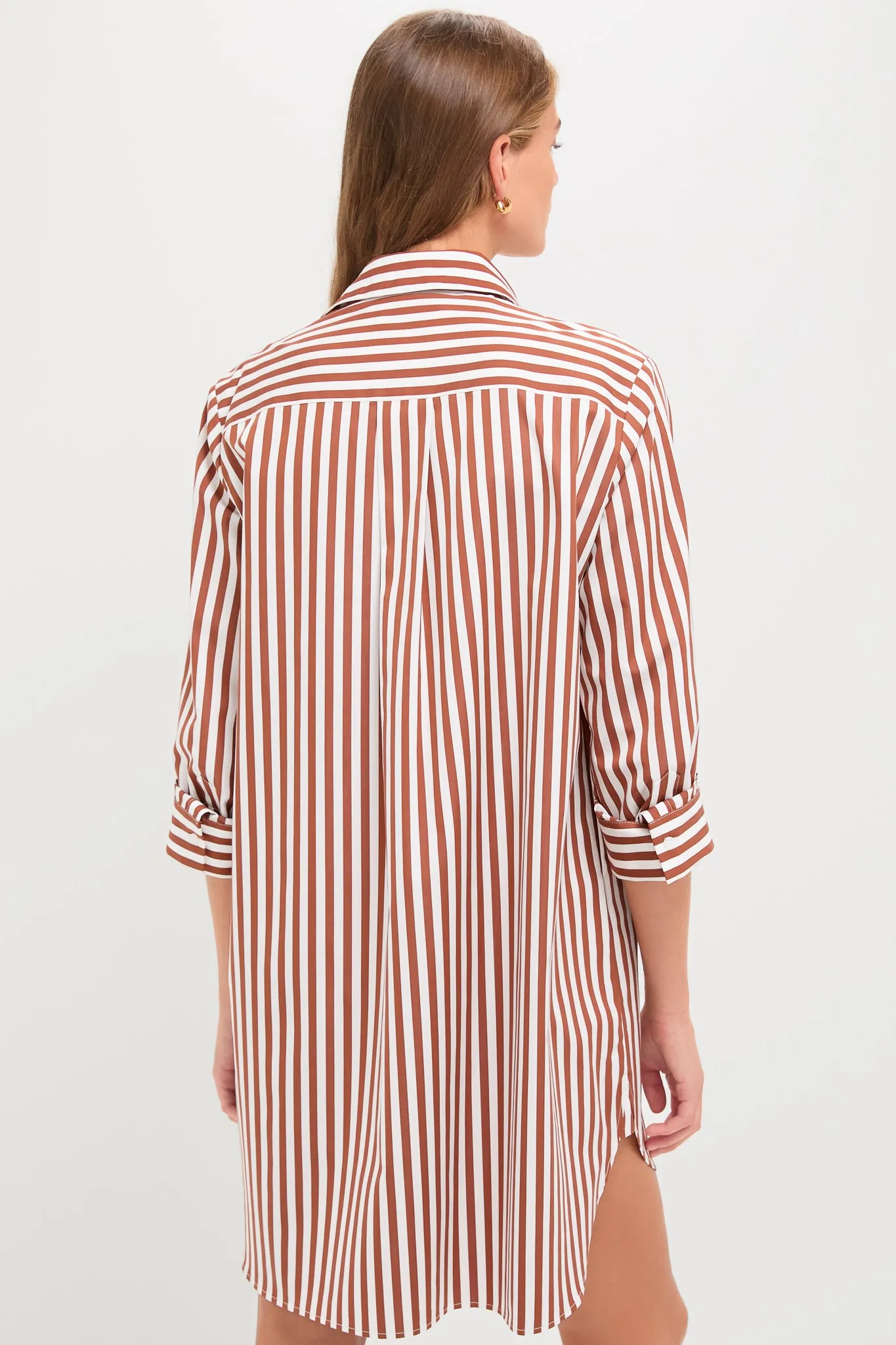 Ivory and Cognac Morning After Dress sold by Tuckernuck product image thumbnail 4